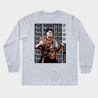 The Monster  King of All Monsters || Naoya Inoue Kids Long Sleeve T-Shirt